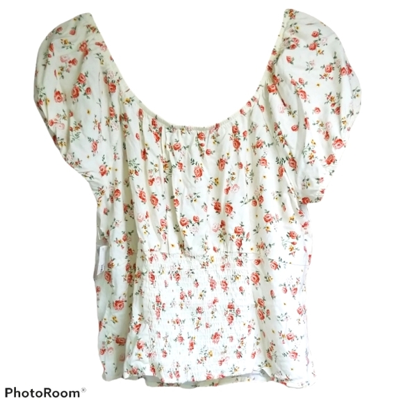 NWT No Boundaries Button Up Blouse - Picture 2 of 2